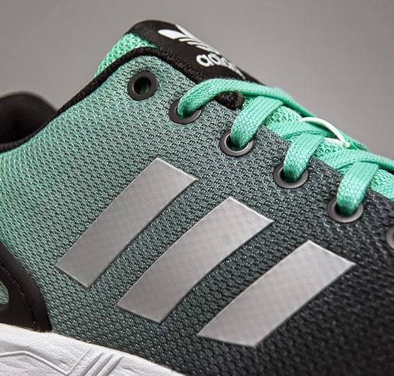 adidas zx flux black reflective