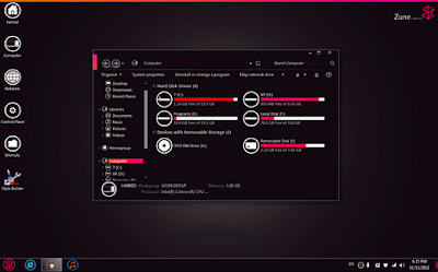 Download Theme Zune Skin Windows 7