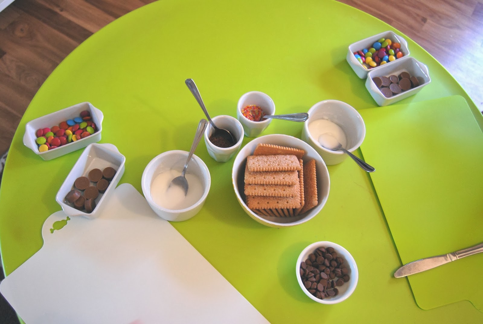 A Little Learning For Two Biscuit Houses