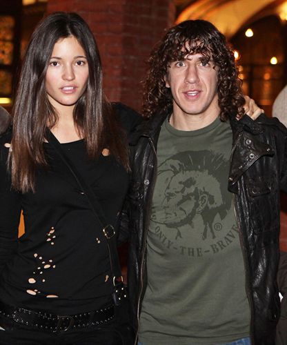 Carles Puyol y Malena Costa malena costa carles puyol. Carles Puyol y Malena Costa