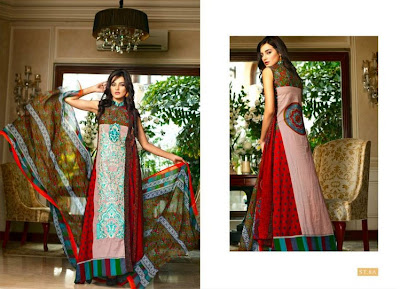 Bella Designer By Shariq Textiles Embroidered Suits 2013