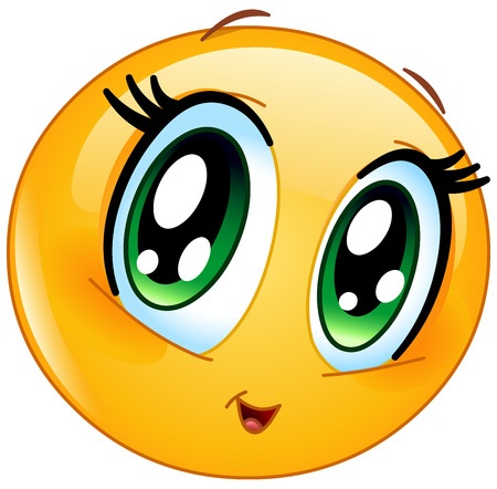 big green eyes symbols emoticons
