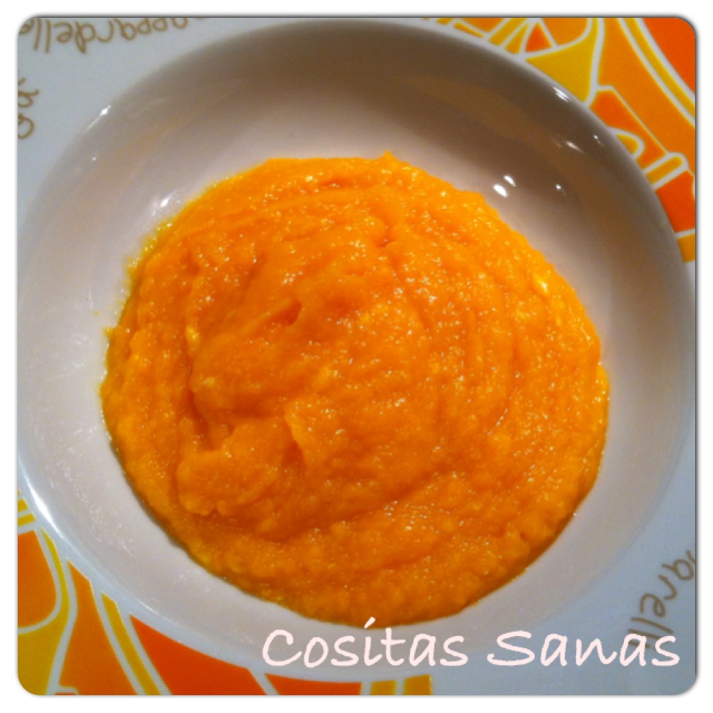 receta niños pure calabaza y zanahoria