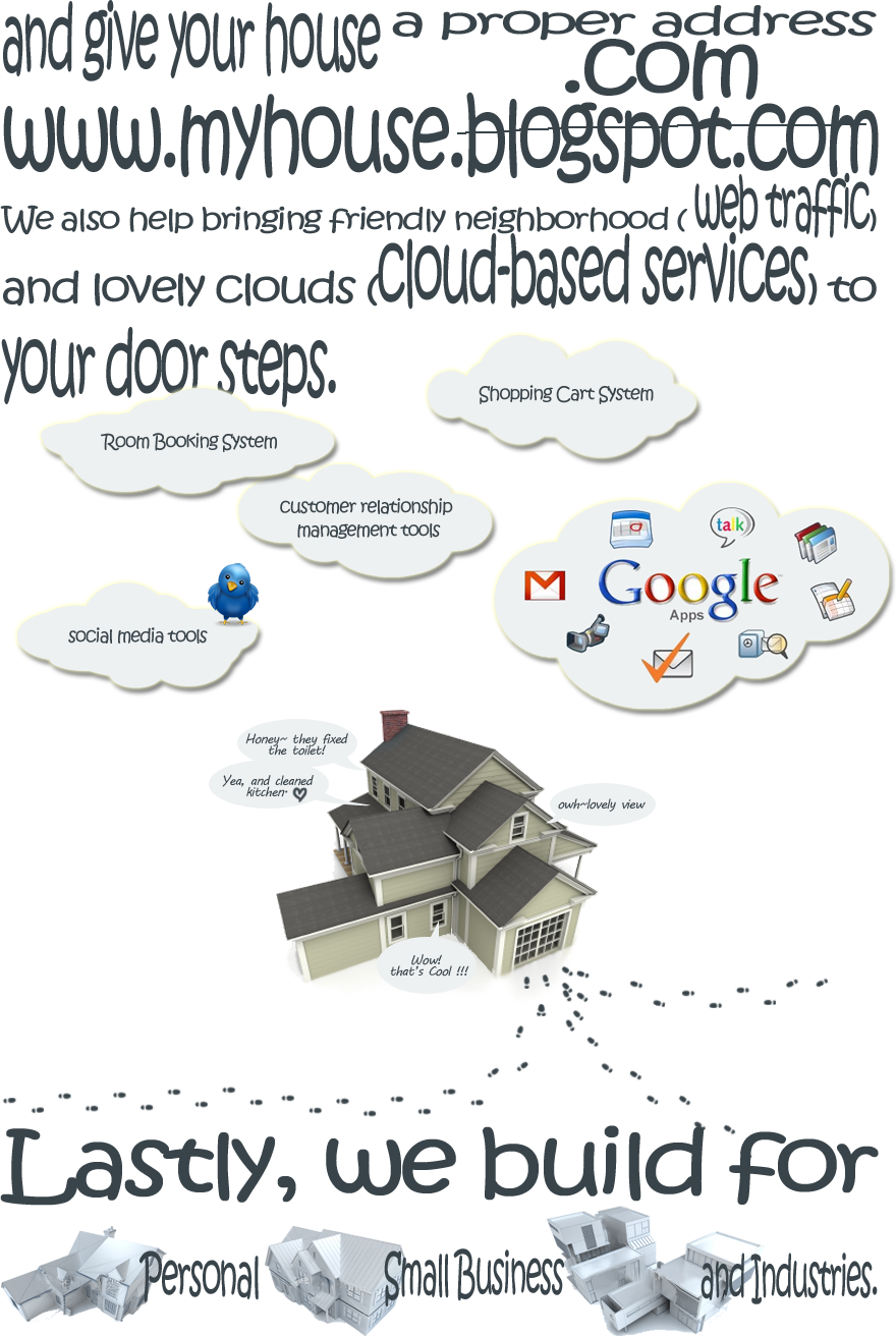 and give your house a .com and bring web traffic and cloud services to your door steps.