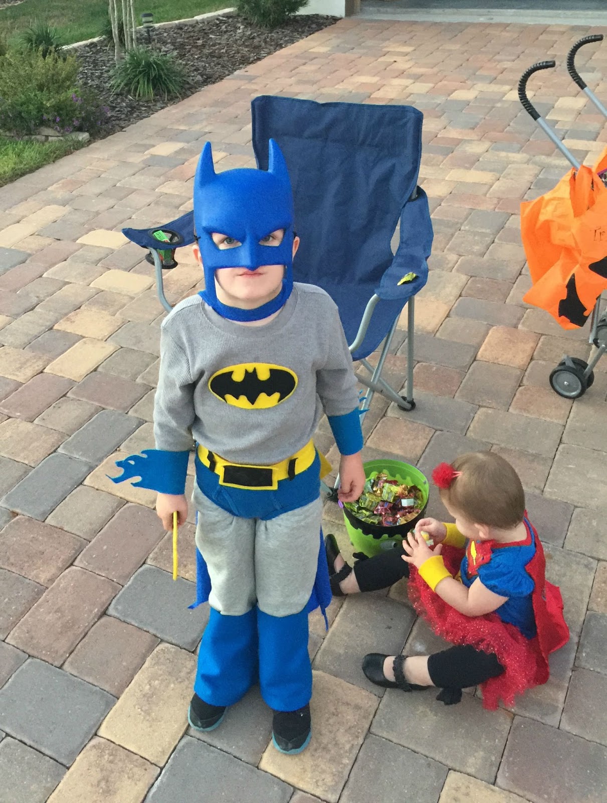 every little penny Halloween D.I.Y Batman Costume