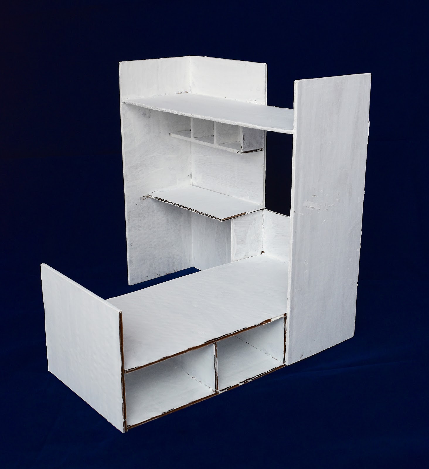 ikat bag A HomeMade Cardboard Craft Kit