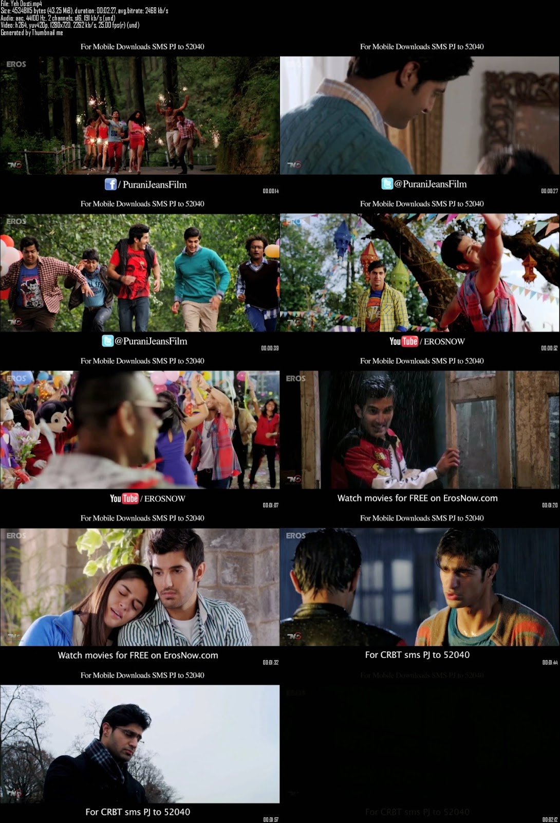 Mediafire Resumable Download Link For Video Song Yeh Dosti - Purani Jeans (2014)