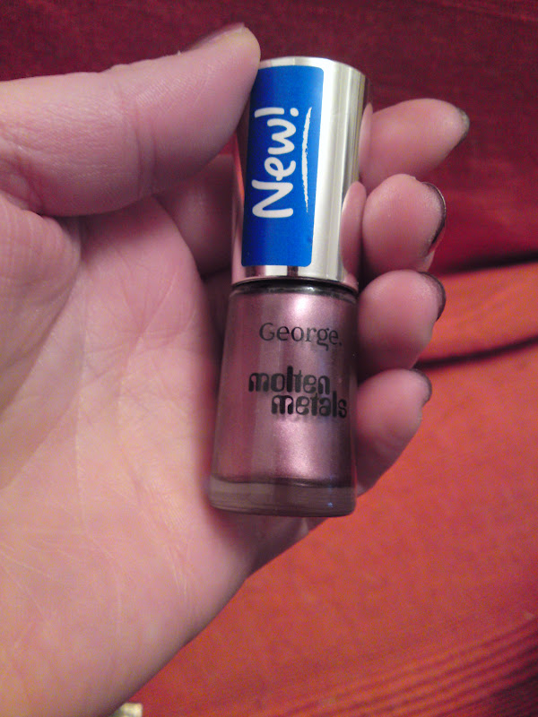 Economy Nails Asda Molten Metals Enchanted