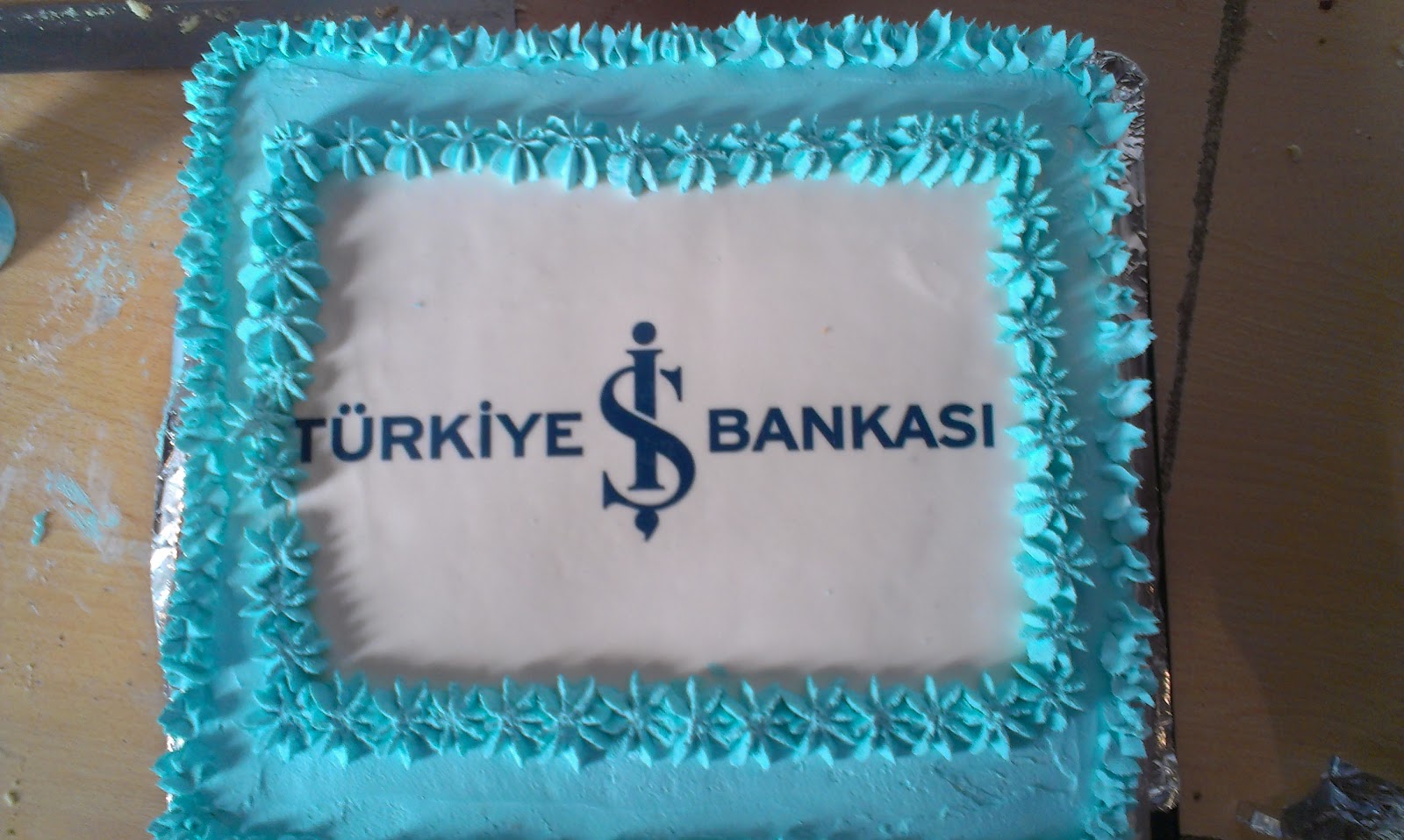 zekinin tatları türkiye iş bankası baskılı pasta
