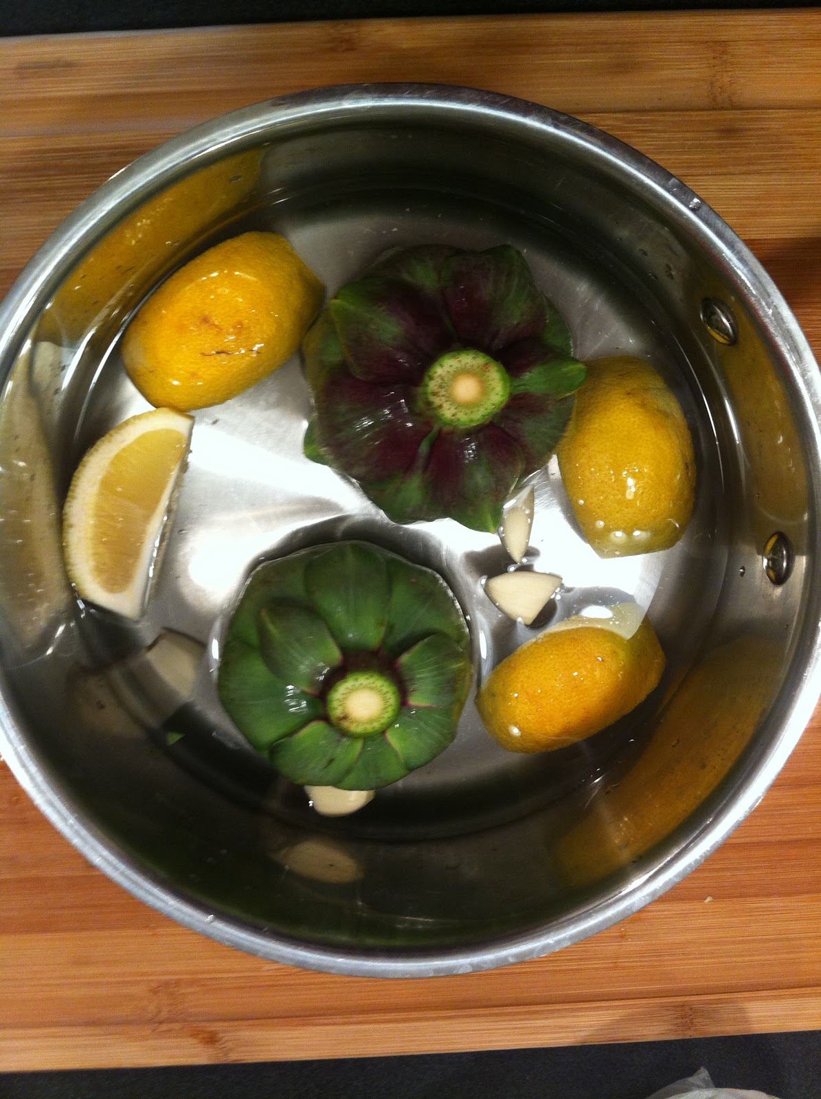 peace. love. & good food. Steamed Mini Artichokes with Lemon + Garlic and Butter Dijon Aioli