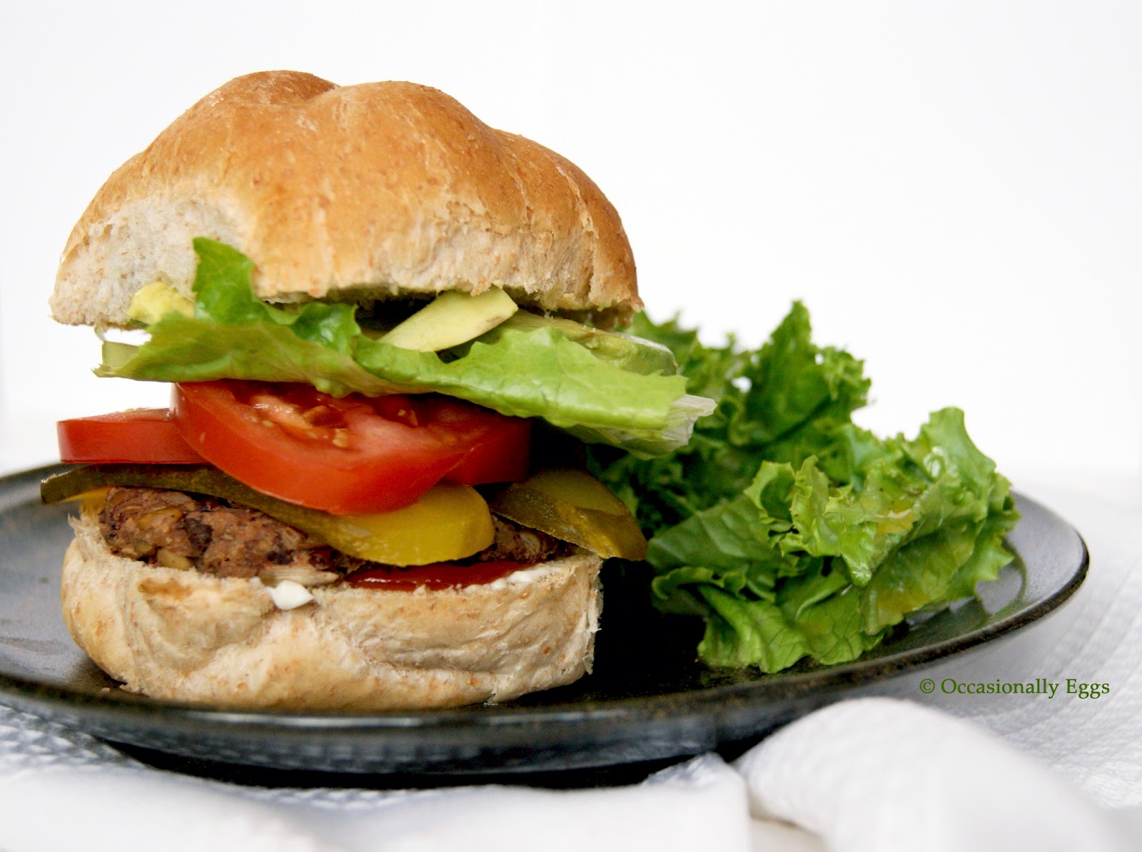 Black Bean Burgers (Vegan, Glutenfree) Occasionally Eggs