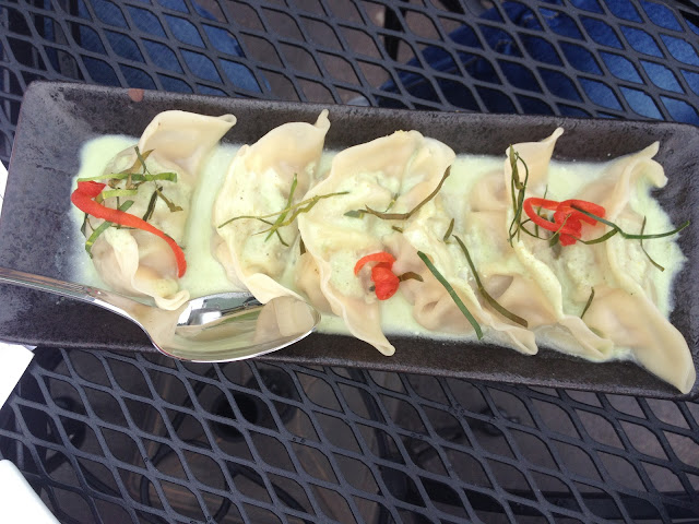 thai curry dumplings