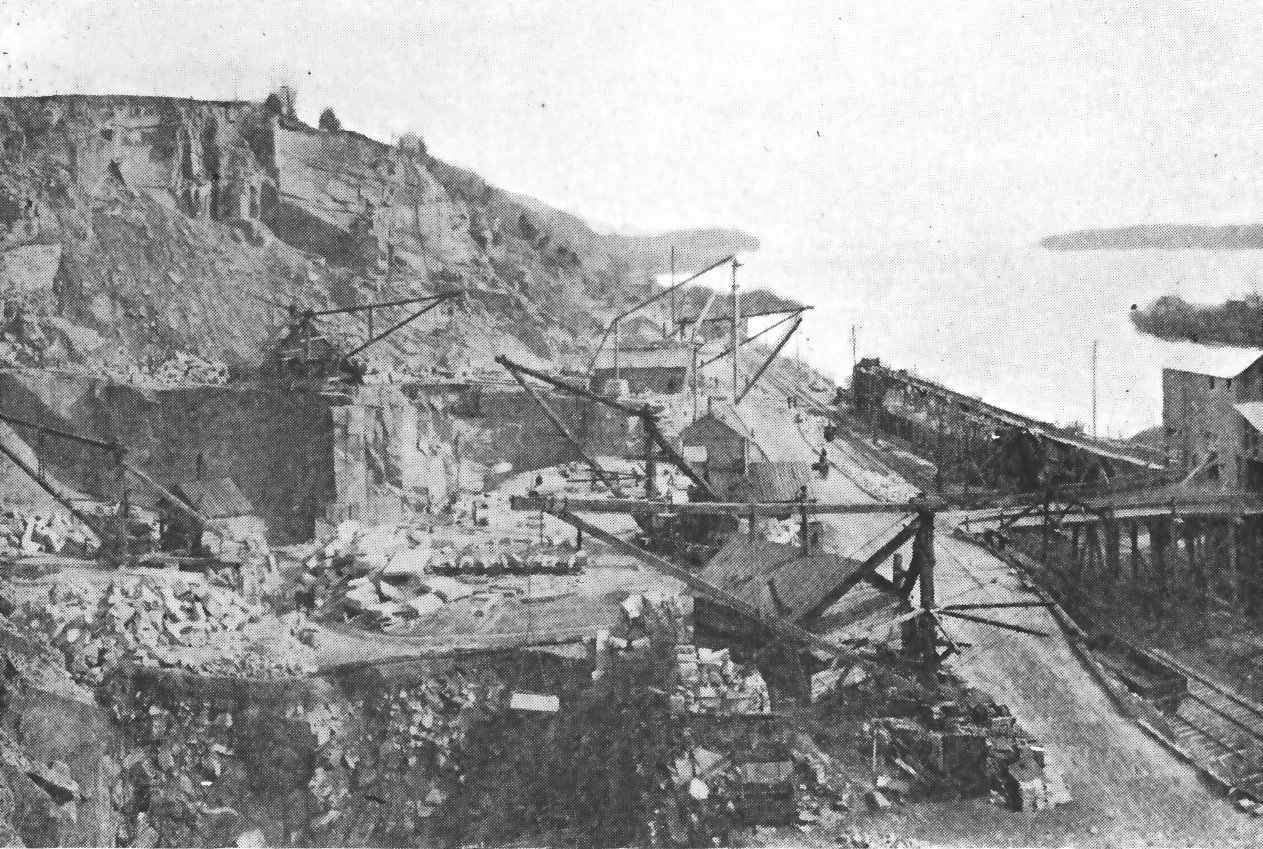 Model Railroad Minutiae Port deposit granite quarry 1918