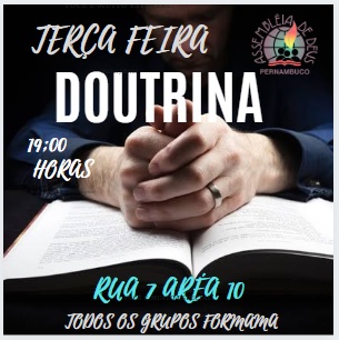 NOSSO CULTO DE DOUTRINA