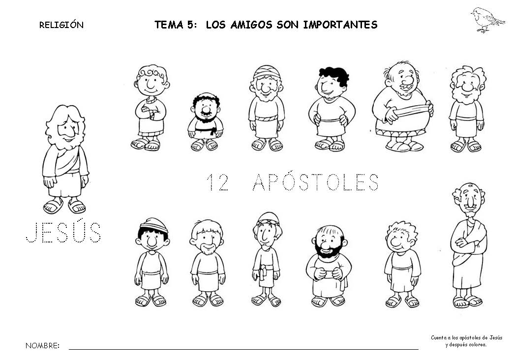 JESUS Y LOS APOSTOLES jesus y los apostoles:
