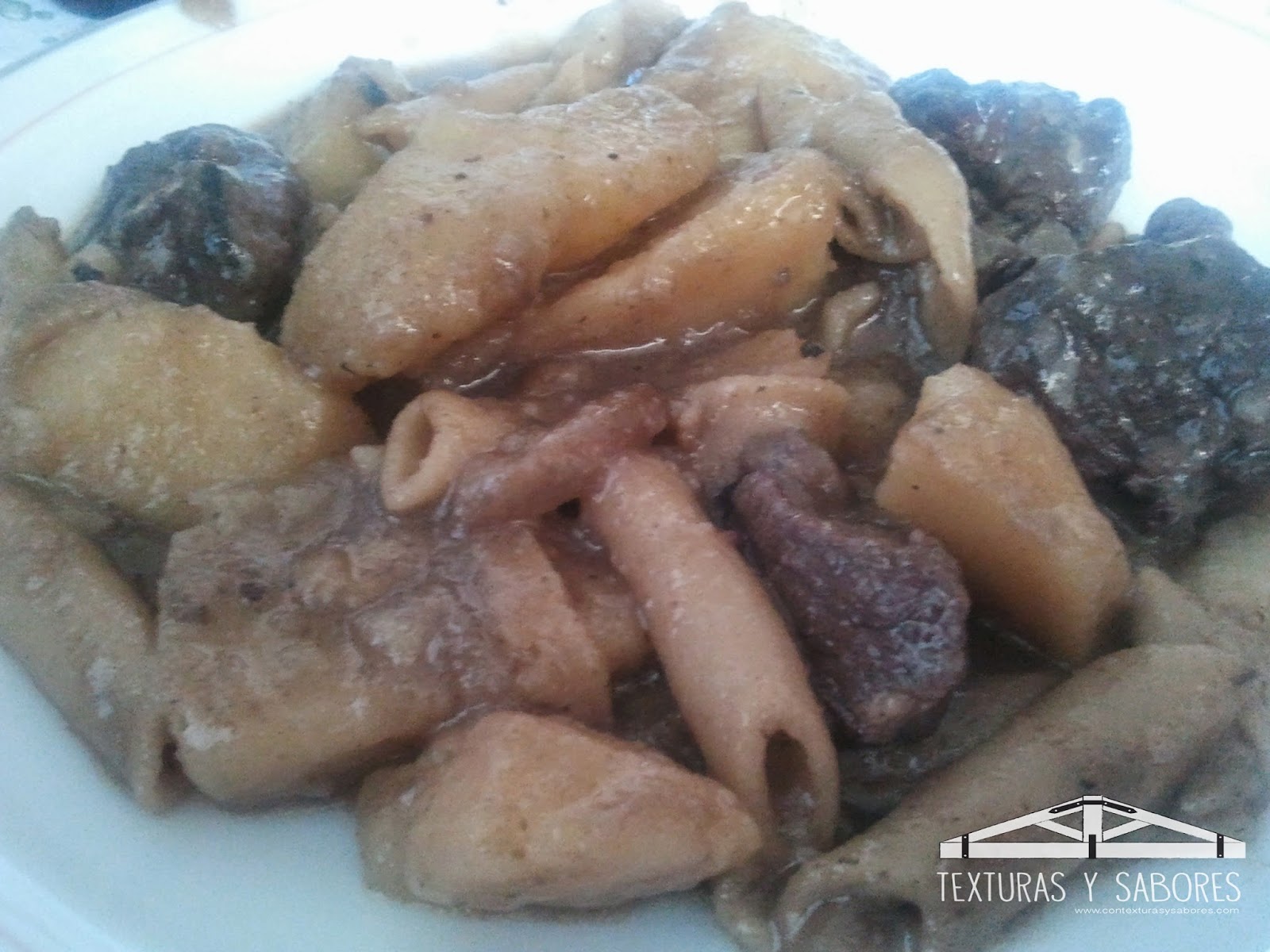 Estofado De Ternera Con Macarrones

