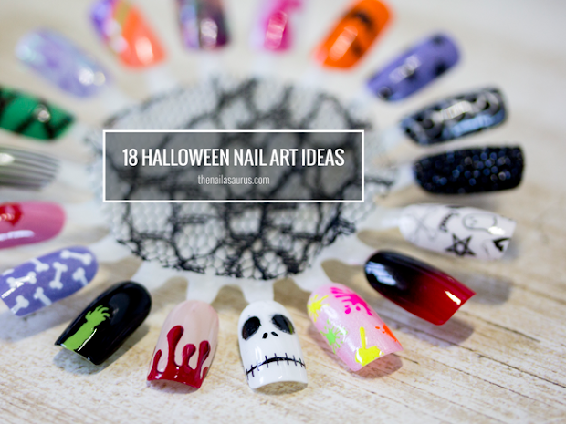 easy halloween nail art ideas