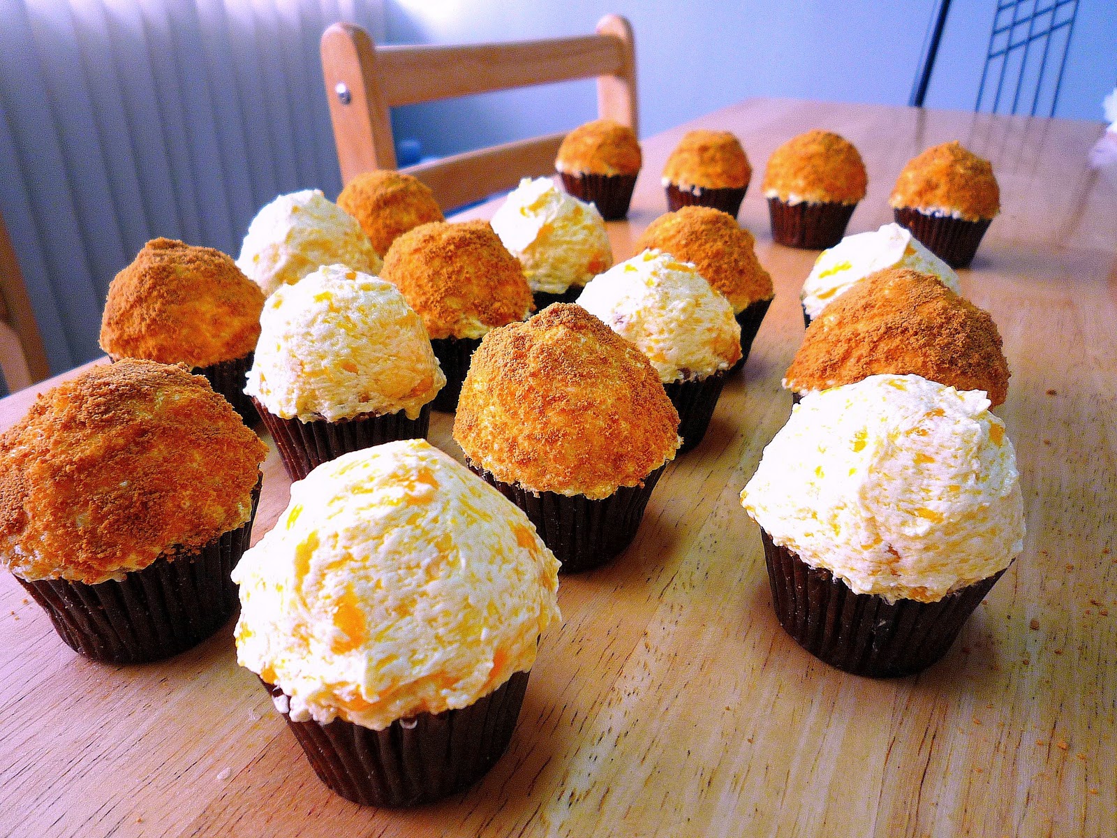 Food Wanderings Mango Graham Cupcakes