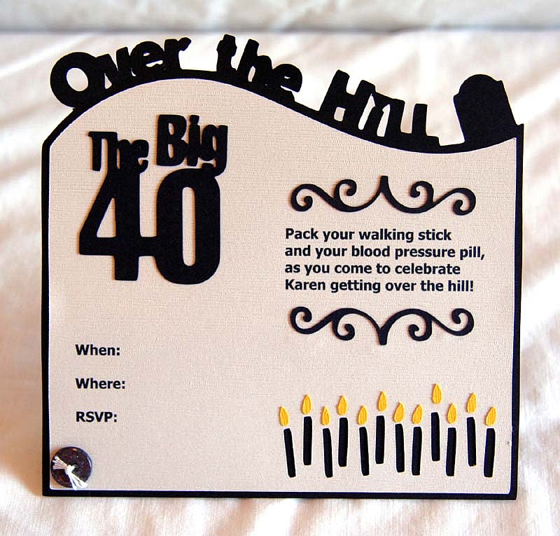 Fishing for Scraps Over the Hill Party set