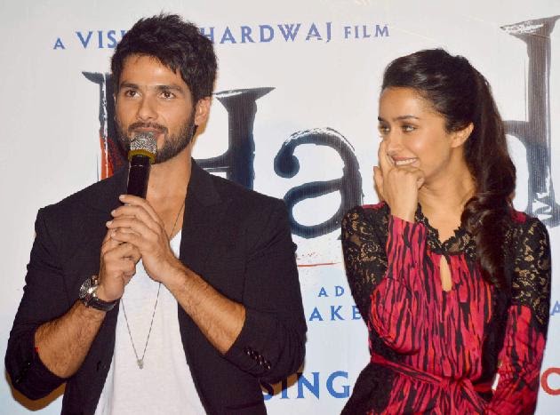 shahid kapoor sharddha kapoor shahid kapoor sharddha kapoor