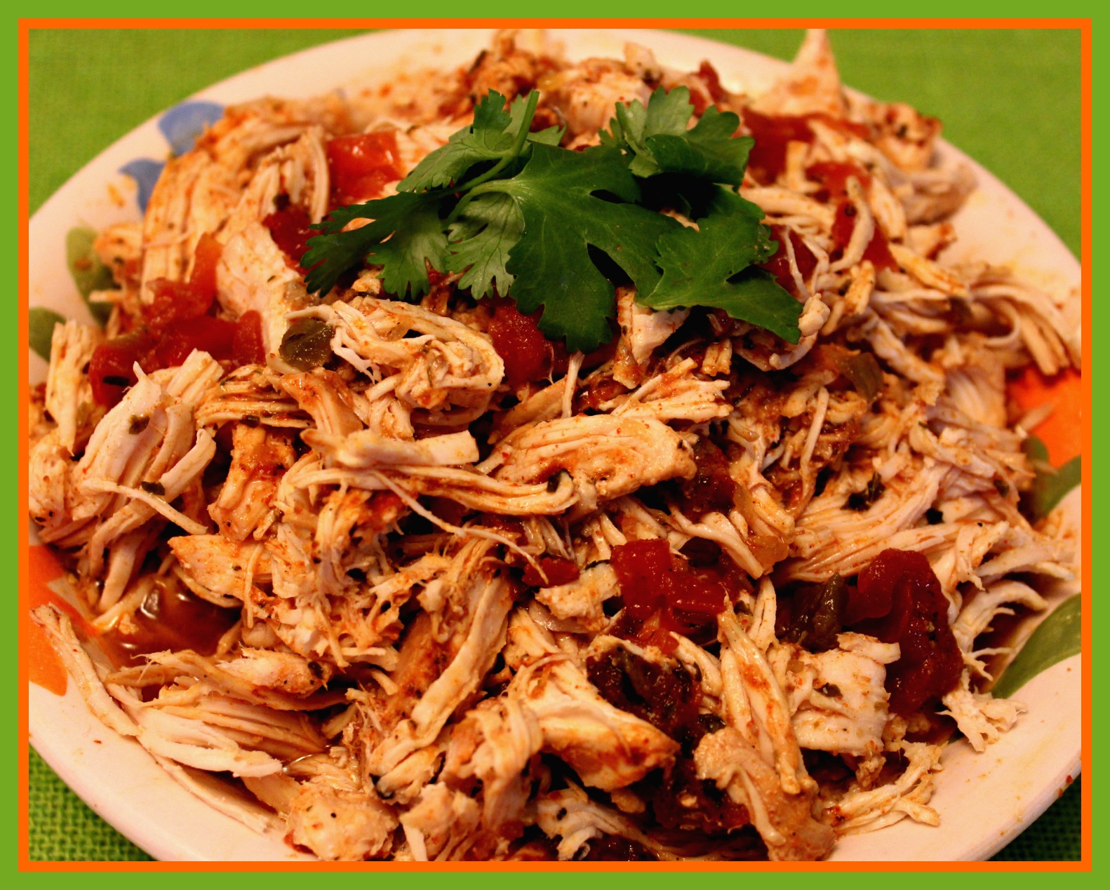 Sweet Tea and Cornbread Slow Cooker Chicken Tacos!