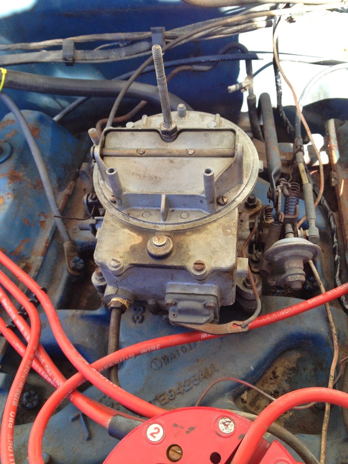 OLE BLUE Replacing the 2100 series 2V AutoLite/Motorcraft Carburetor