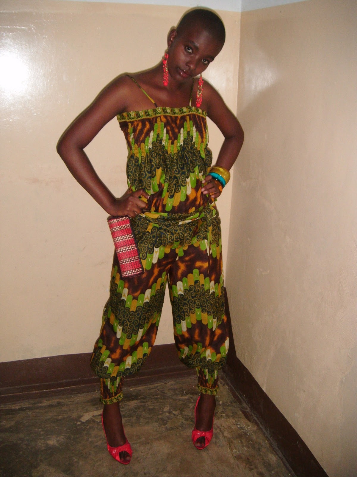 Subira Wahure Official African Couture Blog KITENGE JUMPSUIT BY SUBIRA