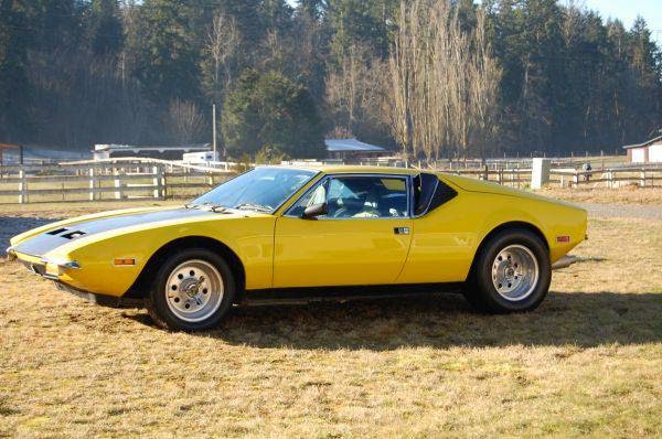 Yellow Panther, 1972 De Tomaso Yellow Pantera | Auto ...