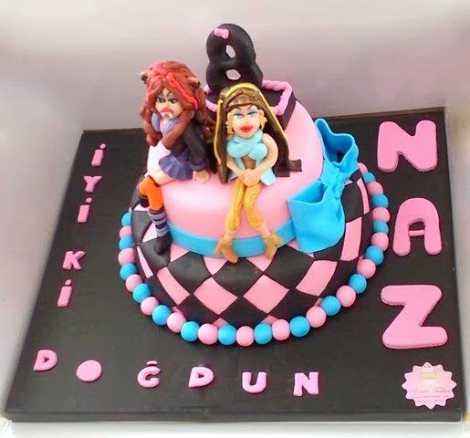 Renkli Tatlar Hayata Tat Katar Monster High Pasta