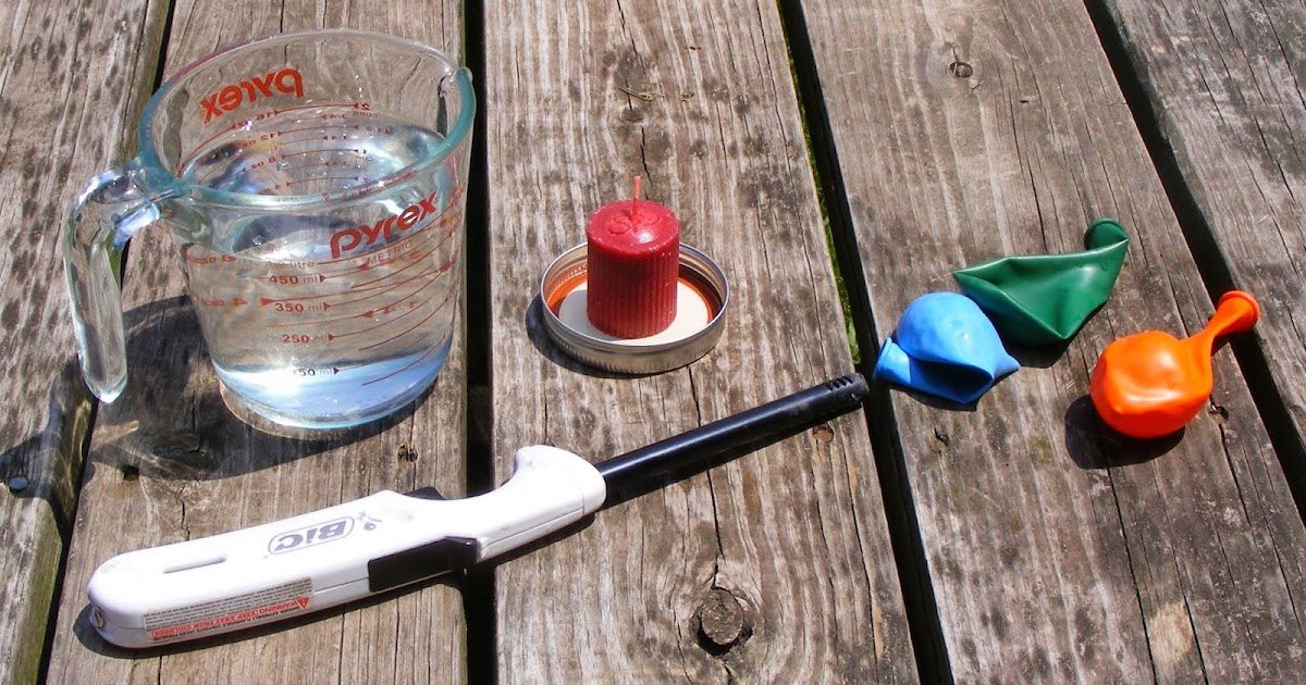 Ten kids and a Dog FireResistant Water BalloonsWater science