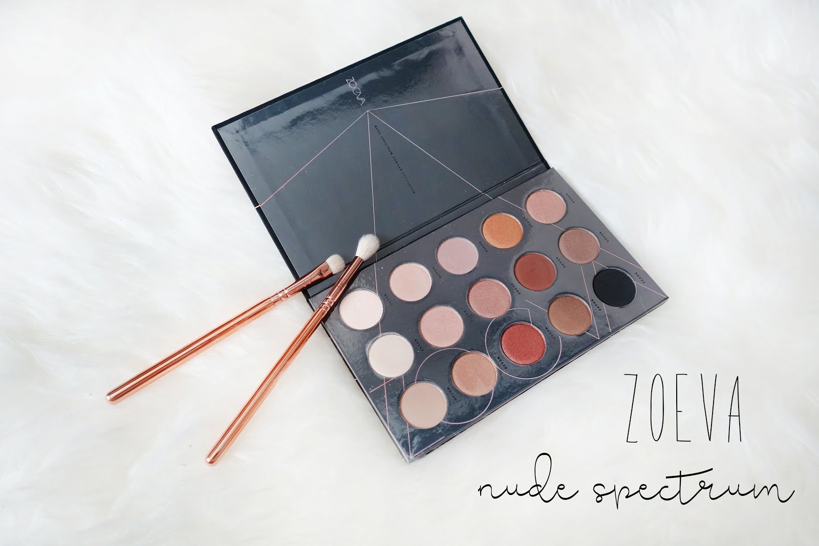 Zoeva Nude Spectrum Eyeshadow Palette Review and Swatches.