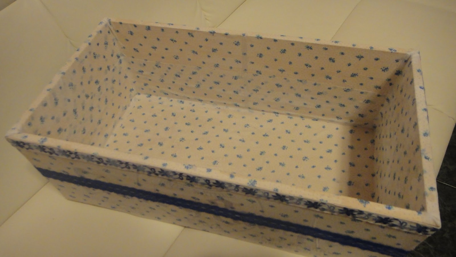 Ana y sus labores Caja Forrada en tela