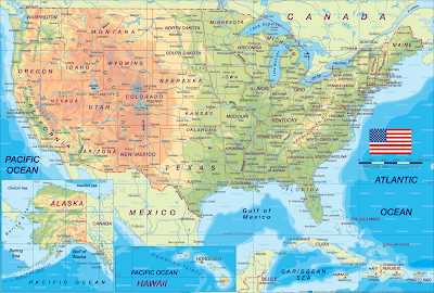 Map of USA