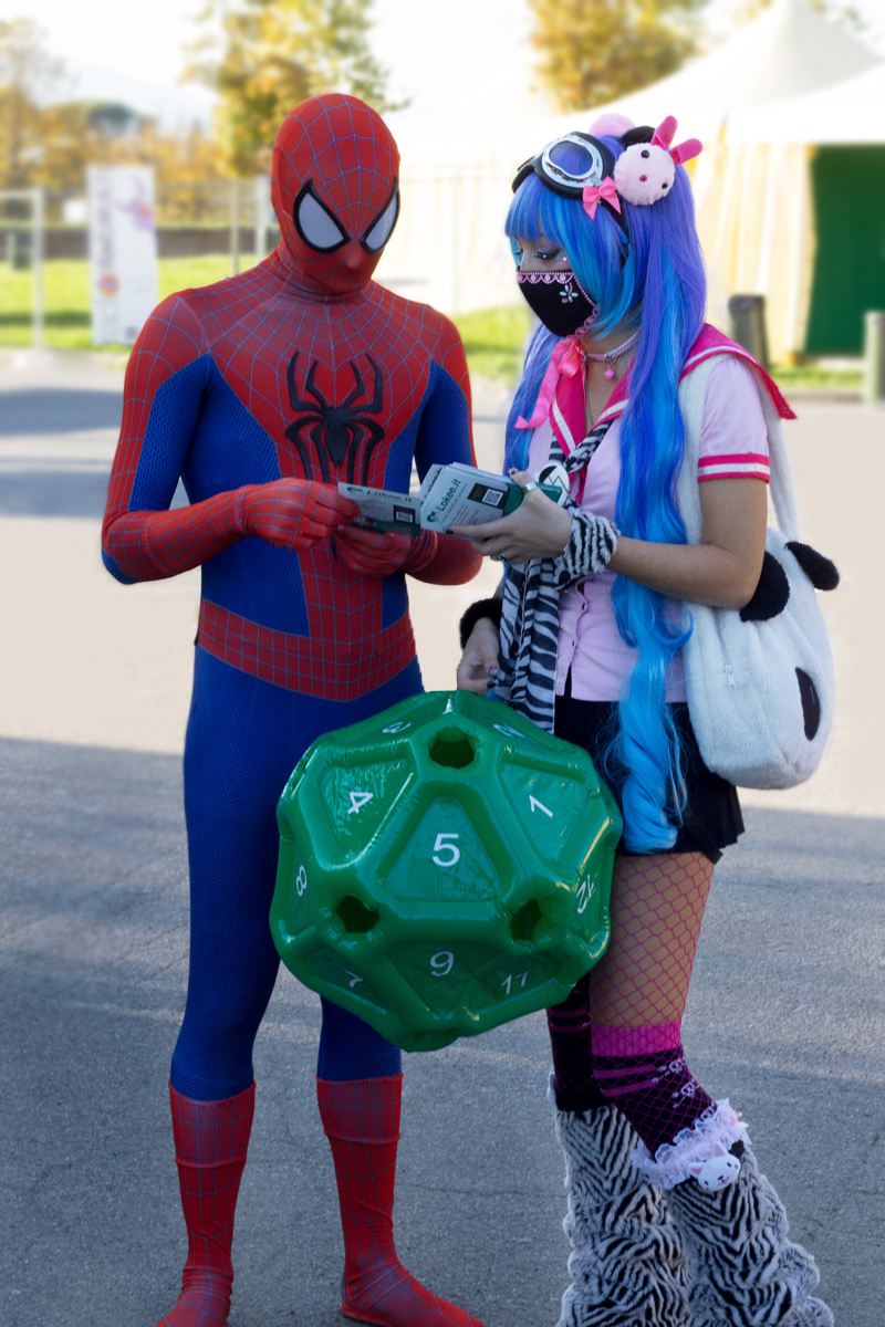 Lucca Comics & Games 2014, Spiderman, cosplay, Lucca
