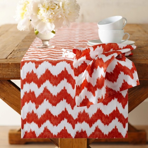 AT HOME EYECATCHING IKAT HAMPTONS STYLE