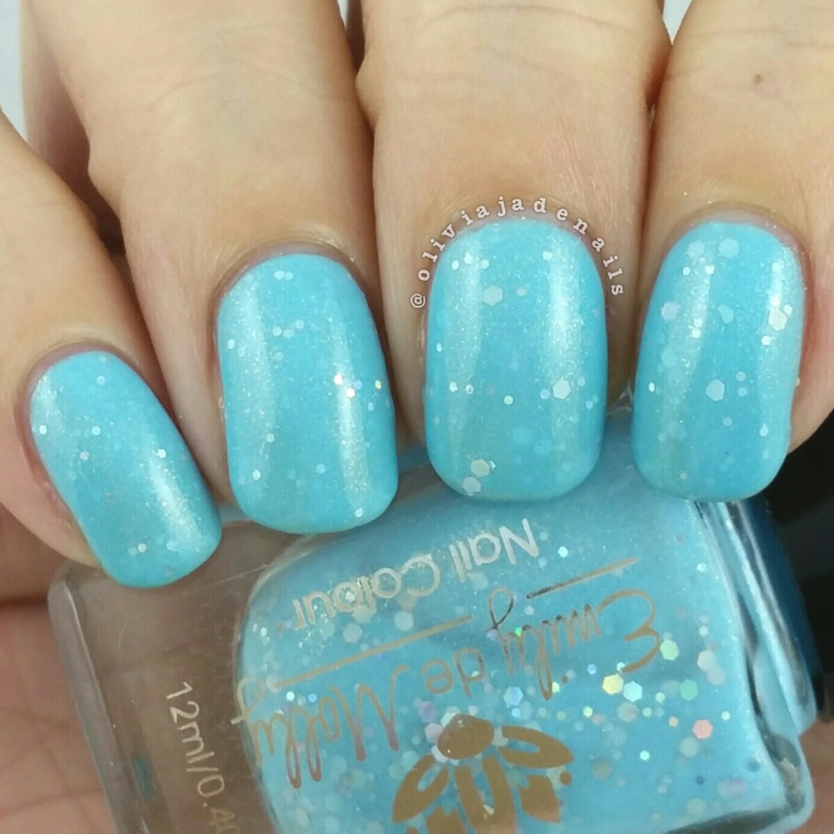 Emily de Molly A Pawsitive Future swatched by Olivia Jade Nails