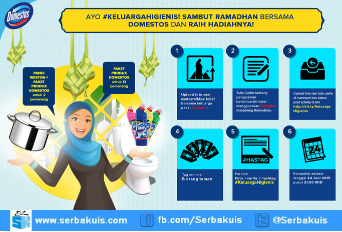 Kontes Foto Keluarga Higienis Berhadiah Paket Panci Weston & Produk Kontes Foto Keluarga Higienis Berhadiah Paket Panci Weston & Produk