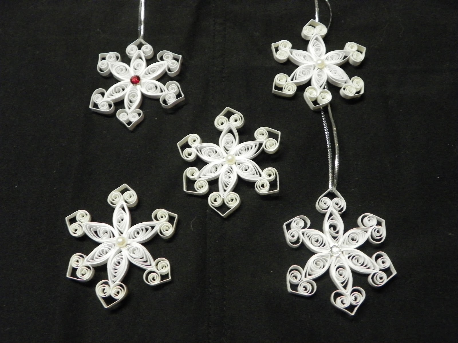 Twirl 'n Time Quilled Christmas Snowflakes & Medallions!!!!