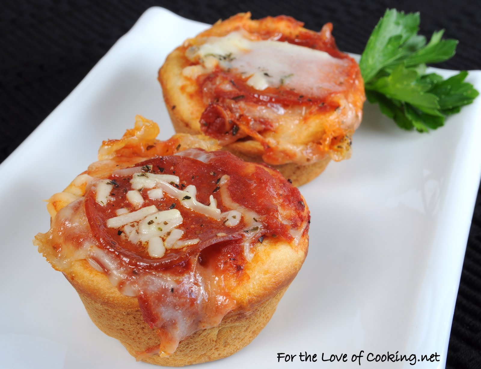 Pepperoni Pizza Cups For the Love of Cooking