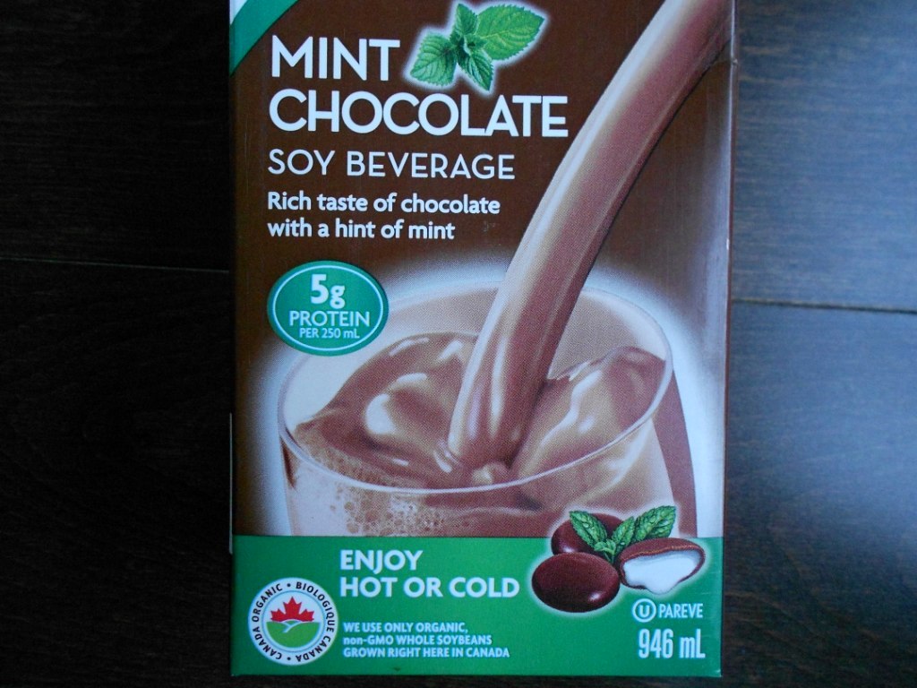 Snacking Squirrel Mint Chocolate Soy Milk