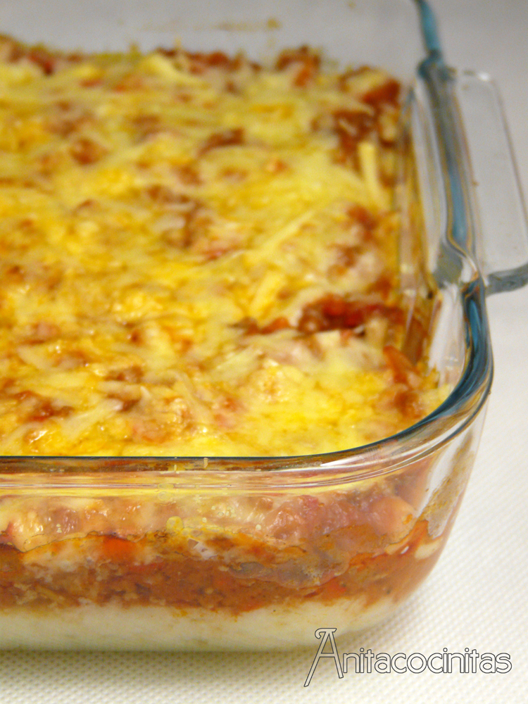 Anita Cocinitas Pastel de carne y coliflor