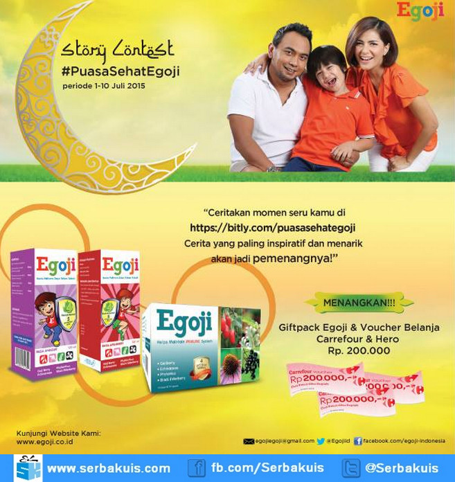 Kontes Cerita Puasa Sehat Egoji Berhadiah Gift Pack & Voucher Belanja Kontes Cerita Puasa Sehat Egoji Berhadiah Gift Pack & Voucher Belanja