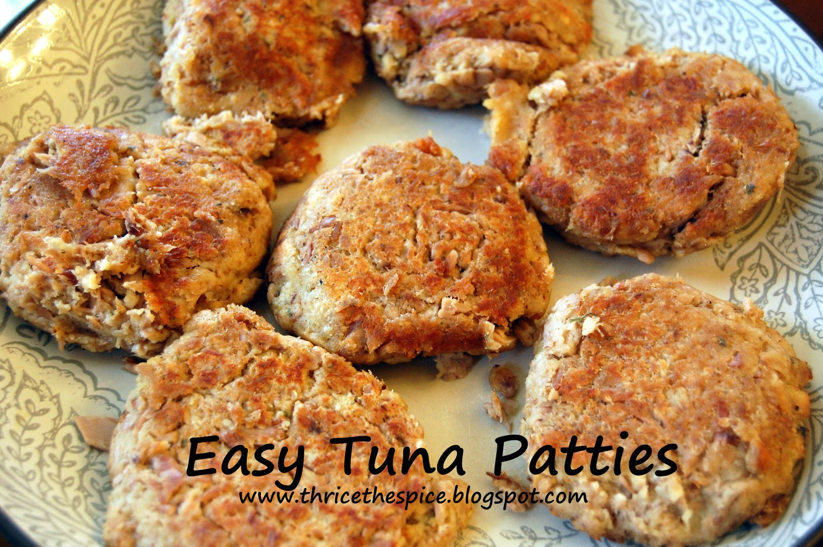 ThriceTheSpice Easy Tuna Patties