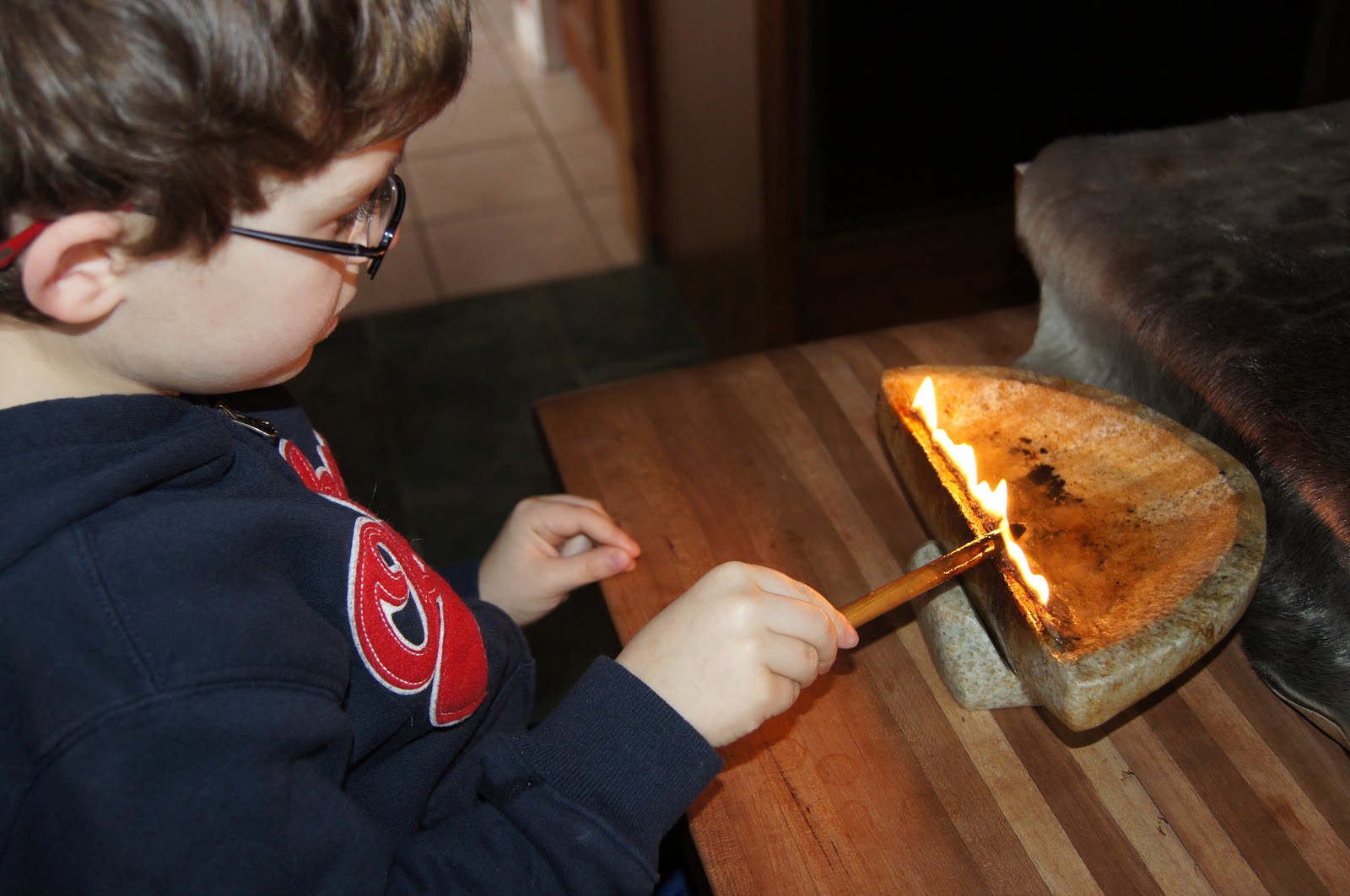 Kudlik Inuit Oil lamp, History & Geography At Home "Making Montessori