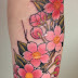 Cherry blossom tattoo