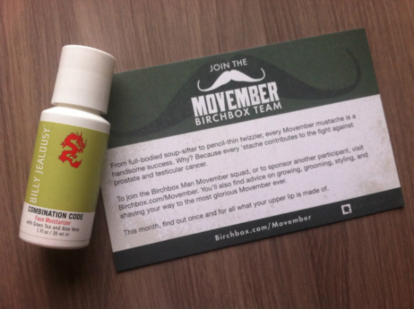 Birchbox Man - November 2012 Review - Monthly Grooming Subscription Boxes for Men