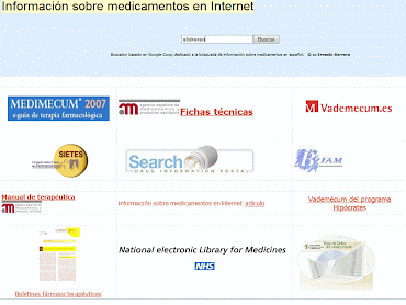 Informació sobre medicaments en Internet