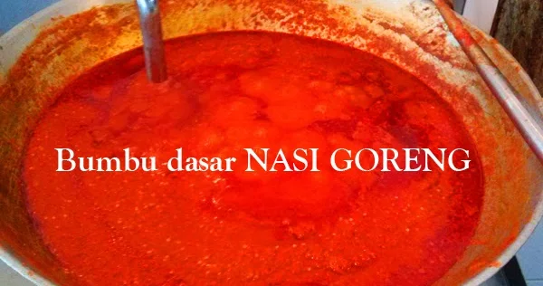 TENTANG MAKANAN: BUMBU DASAR NASI GORENG