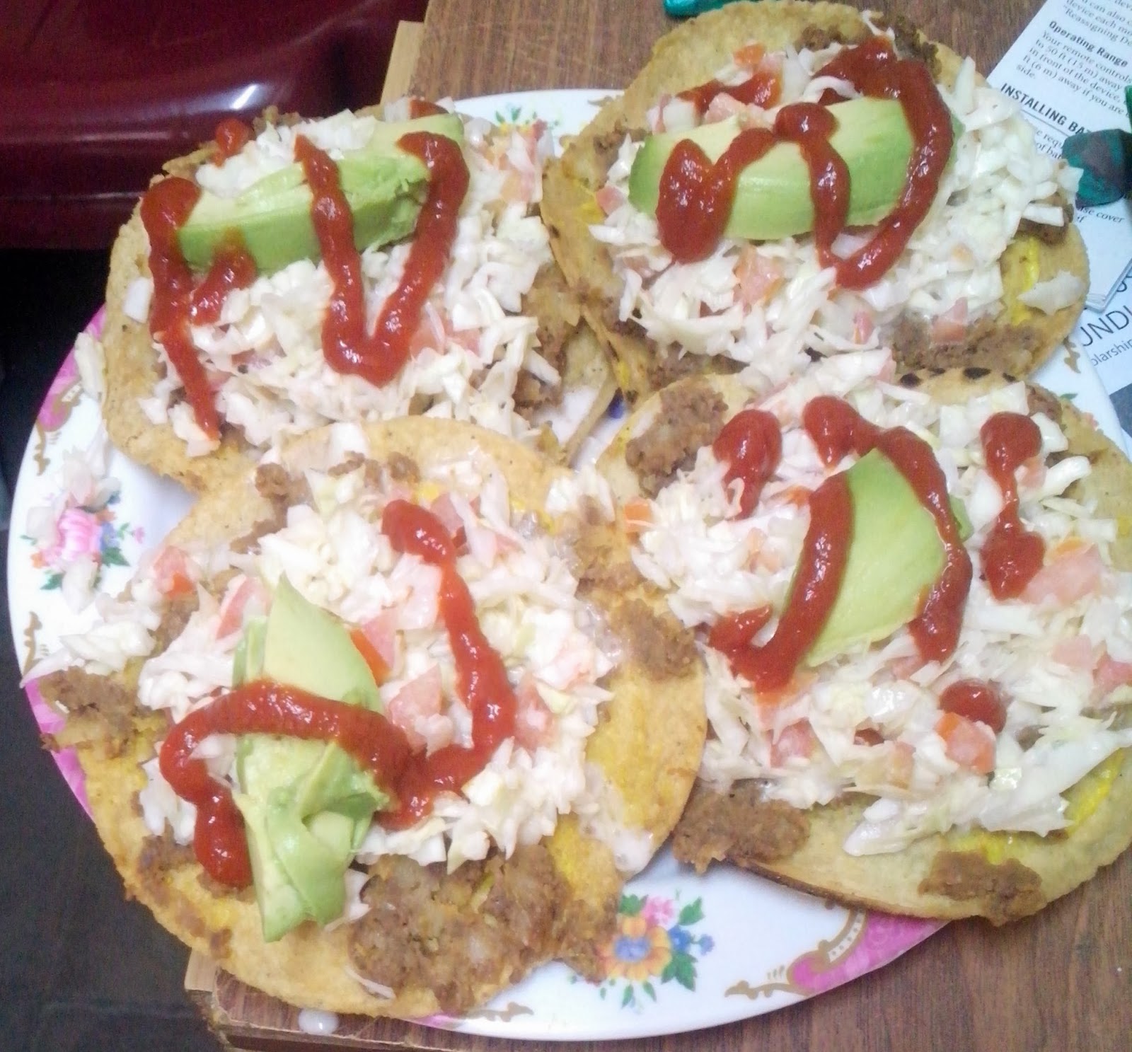 Recetas de Cocina al Estilo Hondureño de María ENCHILADAS CON ENSALADA