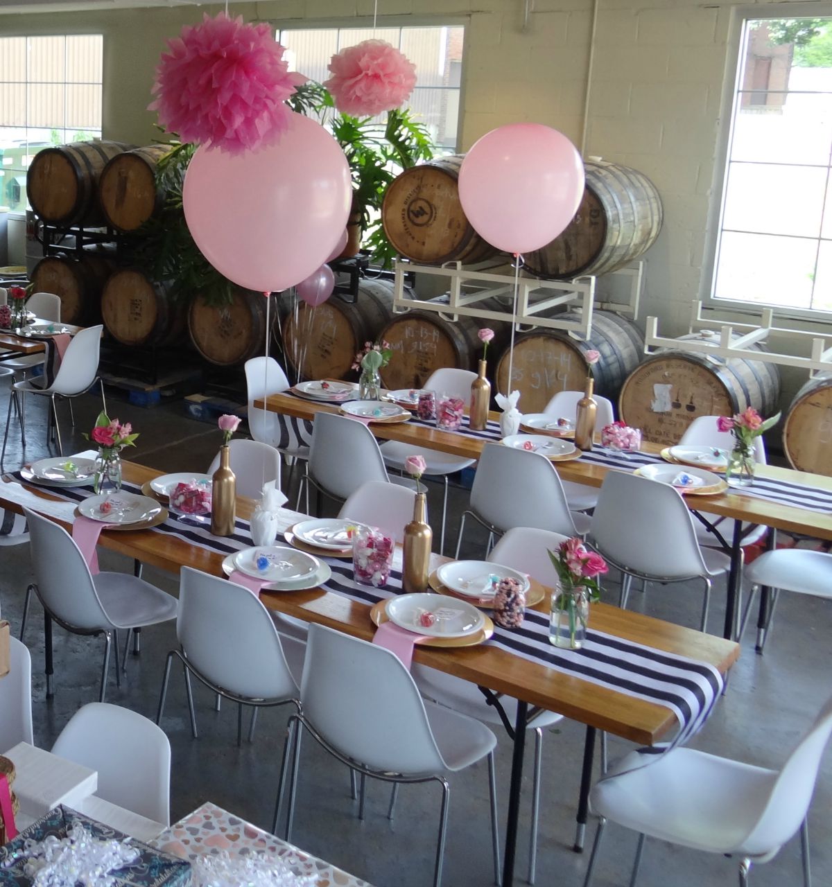 The Nest at Finch Rest Bridal Shower Brewery Style